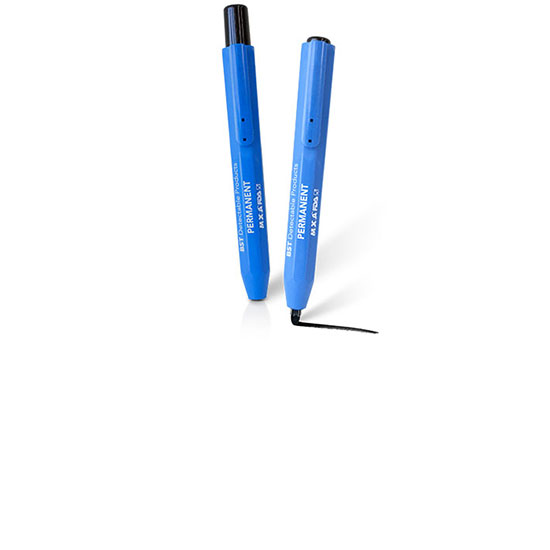 （まとめ） バーテック バーキンタ マーカー本体-青 インク：黒 BCMK-BBK 66209800 1本 〔×5セット〕(代引不可) まとめ） バーテック バーキンタ ボードマーカー本体-青 インク：緑