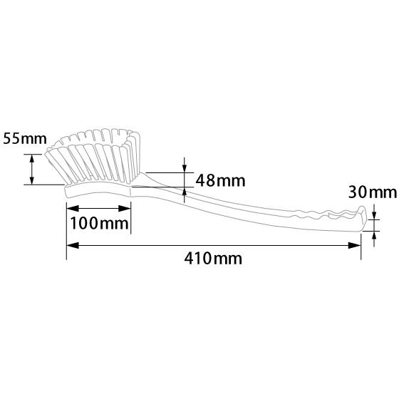 長柄ブラシ（金属検出機対応タイプ） | 株式会社バーテック 食品衛生